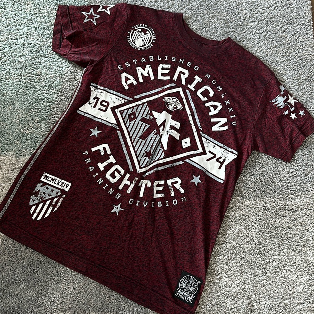 Men’s American Fighter Short Sleeve Shirt